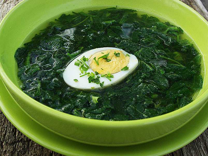 окрошка весенняя.