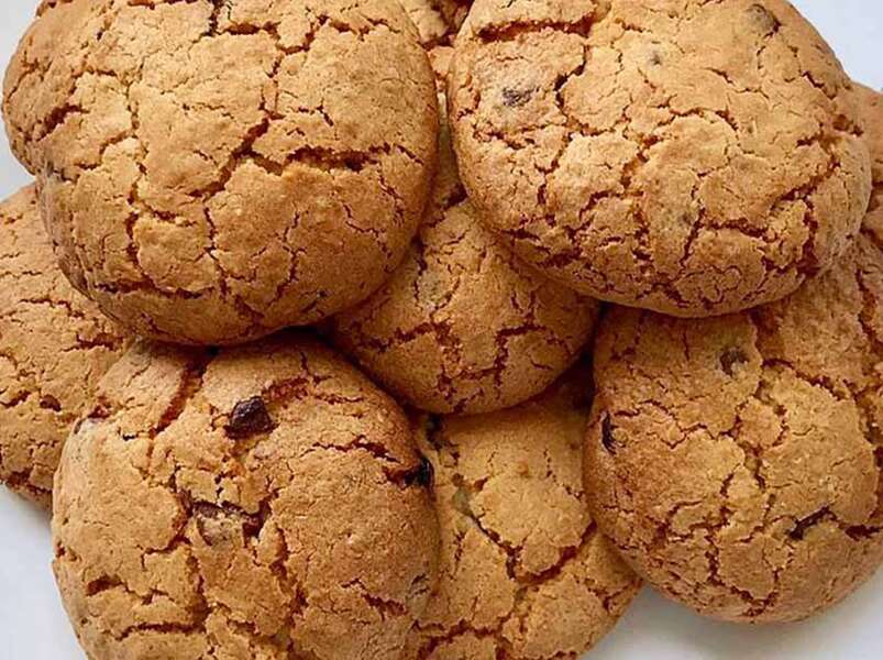 овсяное ореховое печенье.