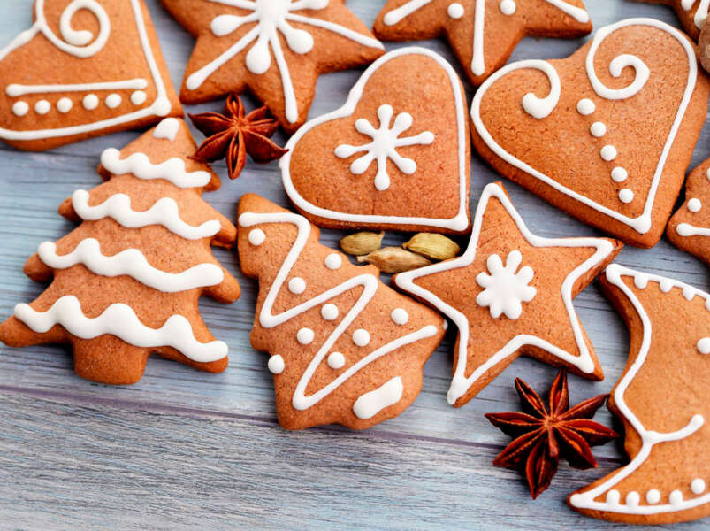 Имбирное печенье Рождественское, п/о