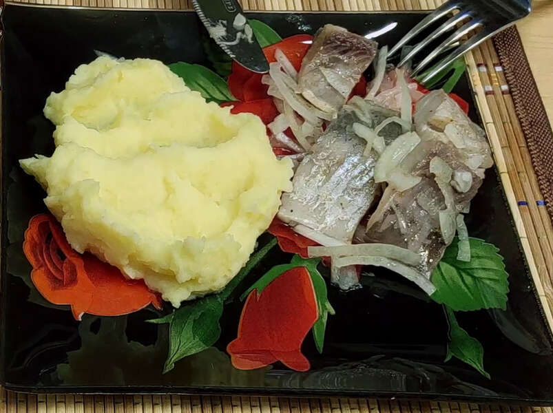 маринованная селедка, п/о, видео.