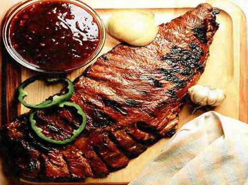 стейк из филе говядины.