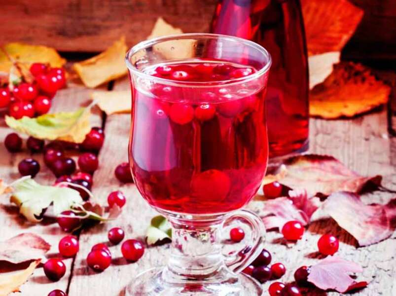 морс «Черносмородиновый».