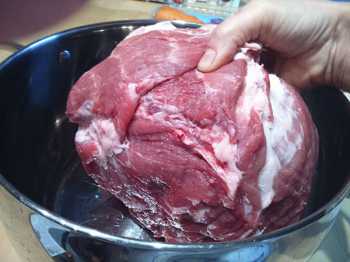 моем мясо