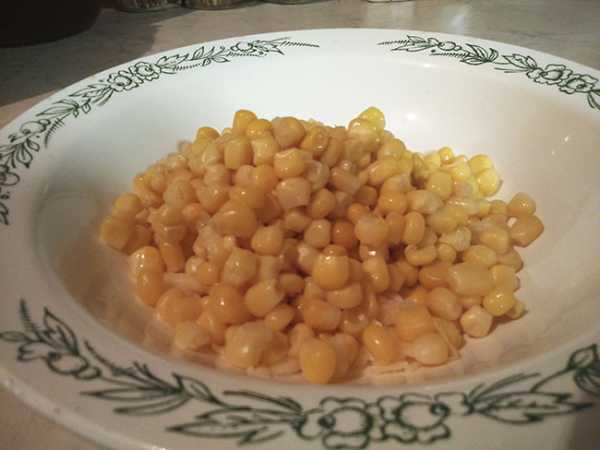 консервированная кукуруза
