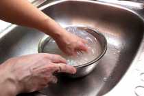 промываем рис 7 раз