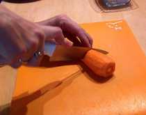 морковь режим пополам