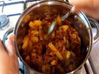 перемешиваем массу