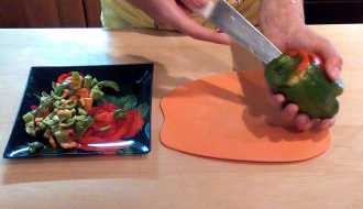 вынимаем плодоножку