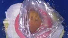 укладываем камень в пакет