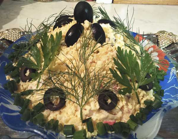 салат Тещин