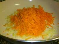 поджарка моркови для рассольника с консервой