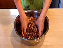 перемешиваем массу