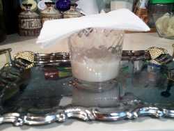 ставим дрожжи для лепёшки воздушной