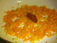 поджарка моркови с томатом для рассольника с консервой