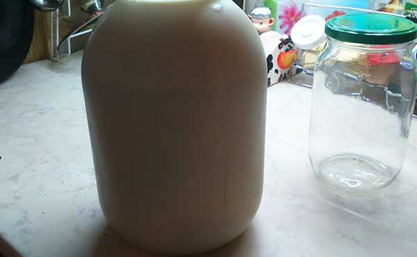 молоко домашнее