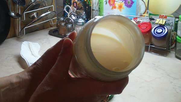 в сливках образовались пузырьки