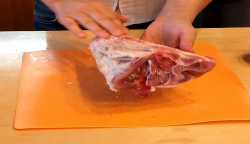 натираем солью