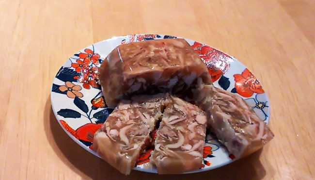 холодец из свиных ножек