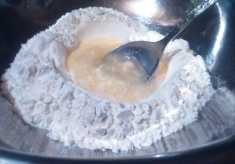 аккуратно перемешиваем серединку