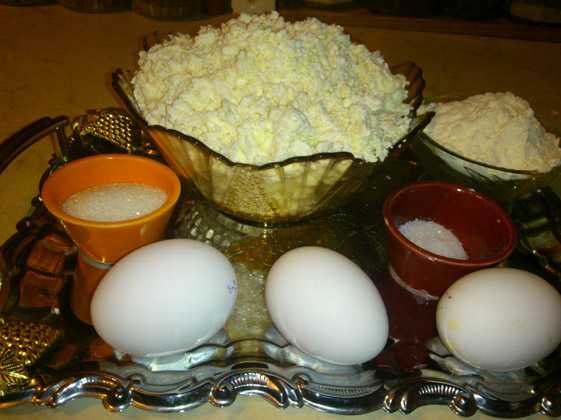 Описание основных ингредиентов для сырников