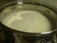 варка пшёнки на медленном огне