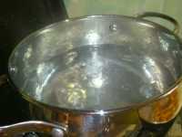 вода для рыбного супа