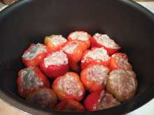 перец в чаше для приготовления