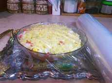 обертываем пленкой емкость