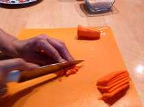 морковь режим кубиками