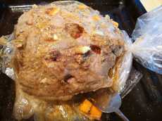 перекладываем шею в форму для запекания