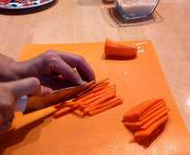 морковь режим на брусочки