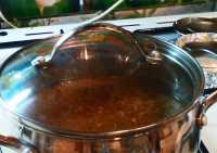 варим гречку до выпаривания жидкости