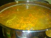 варим рассольник с рыбой