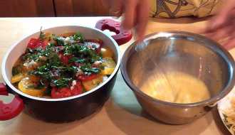 массу взбиваем