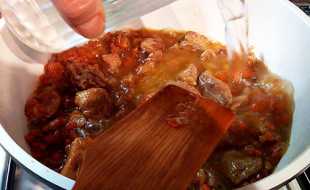 добавляем воду к зирваку