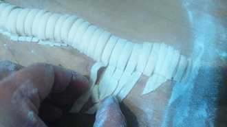 разматываем кусочки