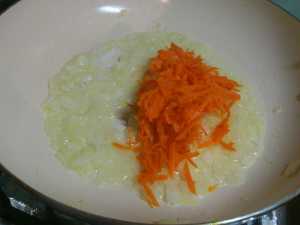 поджарка моркови для рассольника