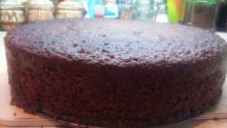 пирог поднялся в два раза