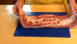 вырезаем излишки жира