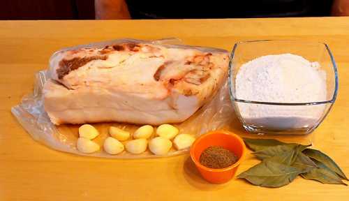 первоначальный состав продуктов