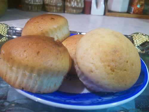 кексы с майонезом перед подачей